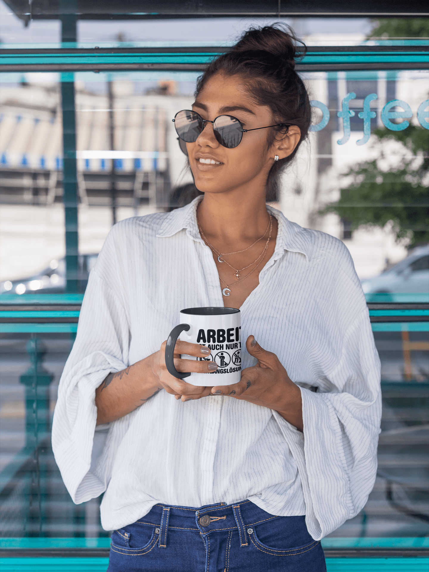 Tasse 11 oz - Arbeit ist auch nur...