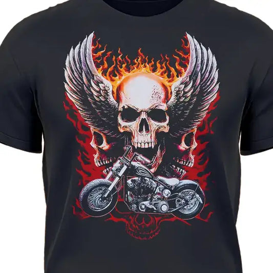 Skull with Wings