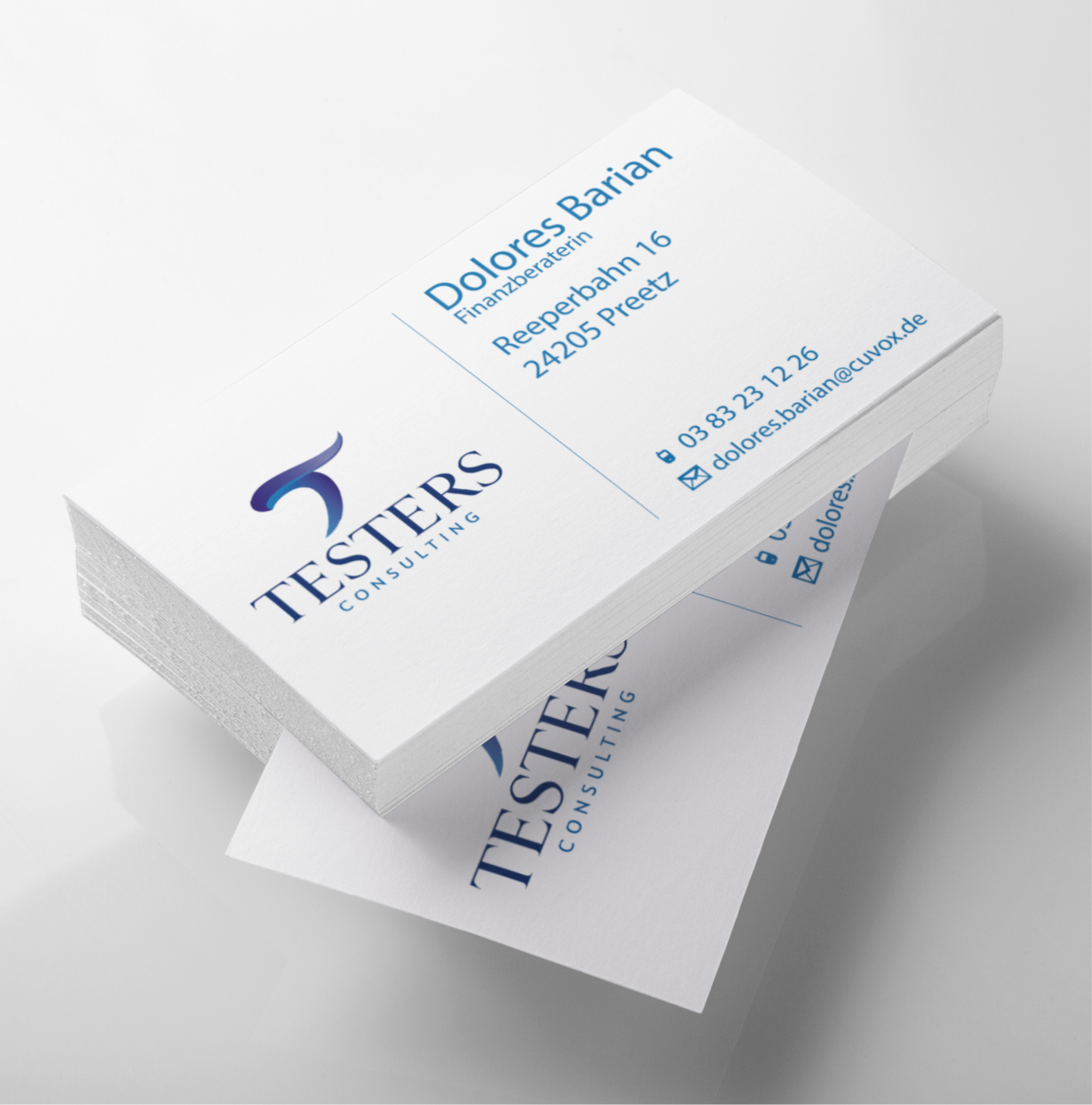 Visitenkarten (85 x 55mm) Personalisierbar